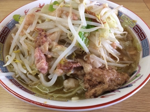「ラーメン （ニンニク、アブラ）  ¥700」@ラーメン二郎 栃木街道店の写真