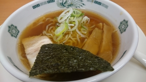 「中華そばミニ２００円」@日高屋 磯子駅前店の写真