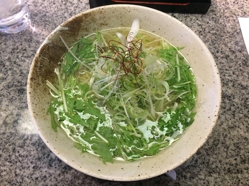 「塩極ラーメン」@ラーメン創作料理 太鼓判亭 玉戸店の写真