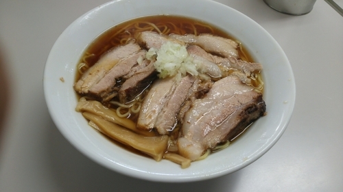 「チャーシューメン」@中華そば たてしなの写真