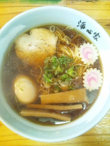 「愛知のたまりそば（味玉をトッピング）」@浄心家の写真