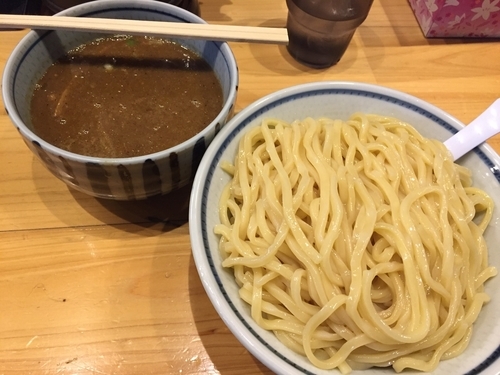 「本日の煮干しつけ麺（大盛り）」@蕾 煮干 分家の写真