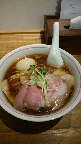 「特製煮干、特製軍鶏」@麺尊 RAGEの写真