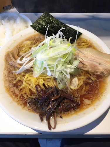 「醤油ラーメン 大盛  750円」@麺屋 壱っ勢の写真