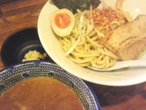 「辛つけめん￥800（並;200g・大辛）」@つけめん たまの写真