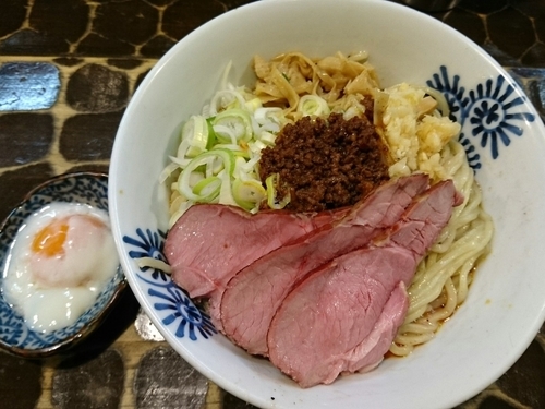 「【限定】温玉油そば」@特級鶏蕎麦 龍介の写真