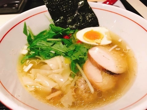 「あっさり鷄塩スペシャル1000円」@鷄そば処 かしわの写真