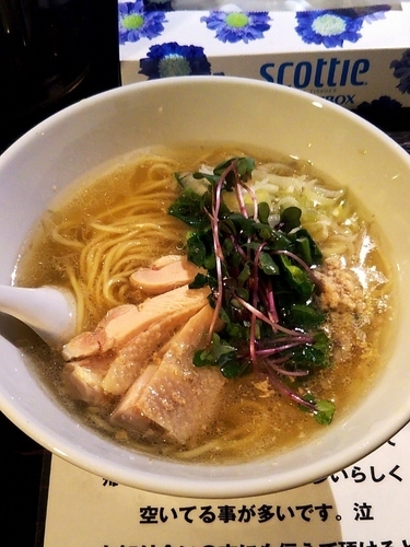 「生姜らー麺￥７５０」@塩生姜らー麺専門店 MANNISHの写真