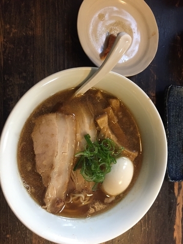 「醤油煮干カスタム」@麺や Bar 渦の写真