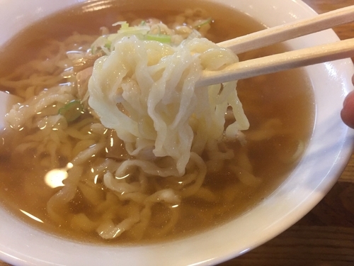 「ラーメン大盛り」@手打ちらあめん 丸山の写真