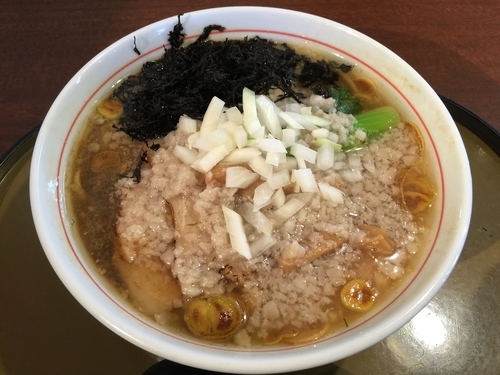 「こってり磯海苔らーめん（大盛）」@三宝亭 安曇野店の写真