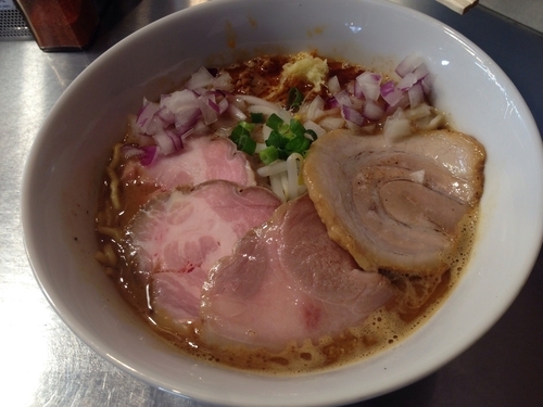 「「限定」三代目みそかつお」@Bonito Soup Noodle RAIKの写真