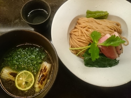 「挽きたて小麦つけめん ￥1000」@MENSHOの写真