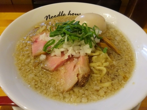 「背油煮干　　800円」@麺庵ちとせの写真