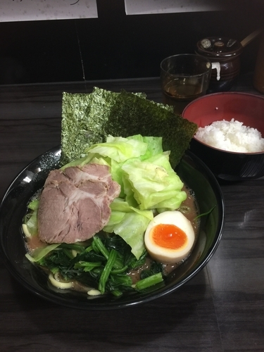 「特製ラーメン」@横浜家系らーめん 武術家の写真