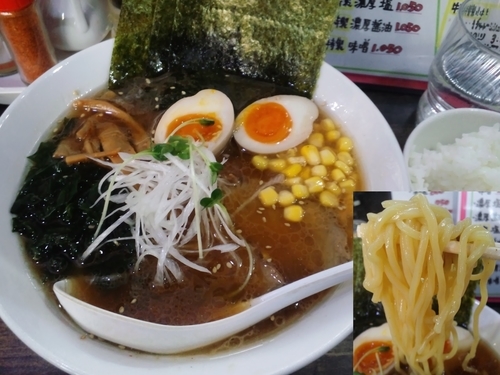 「特製濃厚醤油小ライス付き950円」@函館ラーメン 汐星の写真