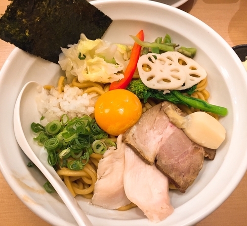 「特製まぜSOBA 大盛り」@銀座 篝 アトレ浦和店の写真