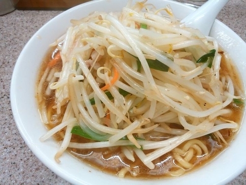 「もやし麺（大盛）」@中華麺店 喜楽の写真