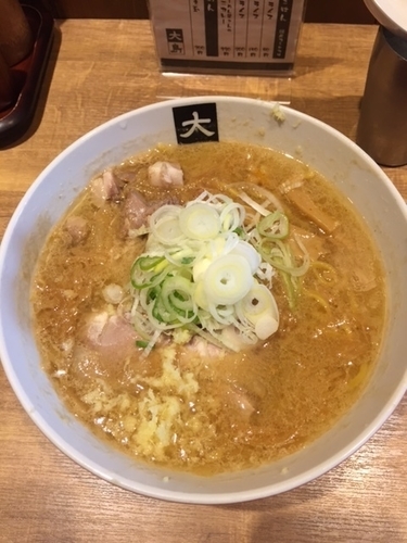 「味噌らーめん　790円」@大島の写真