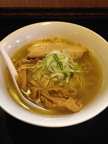 「煮干しらーめん(塩)」@麺堂 稲葉の写真