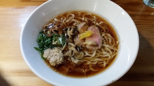 「かもそば」@はりけんラーメン 南店の写真