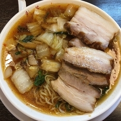 サイカラーメン厚切りバラチャーシュー入り