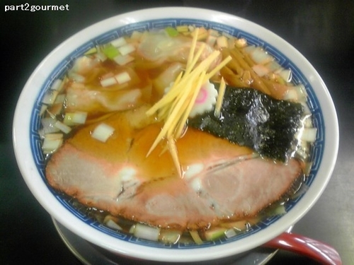 「ワンタン麺 並 (780円)」@中華そば 亀喜屋の写真