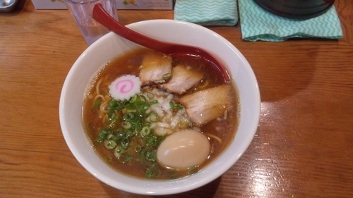 「味玉煮干中華蕎麦大盛」@月と鼈の写真