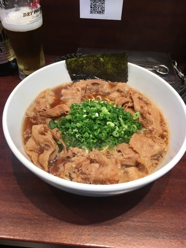 「肉そば850円」@麺屋 民のかまどの写真