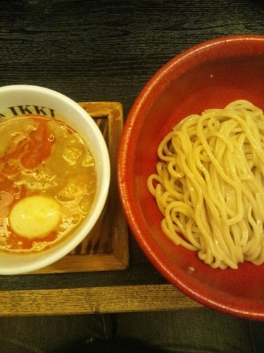 「味玉坦々つけめん」@つけめん舎 一輝の写真