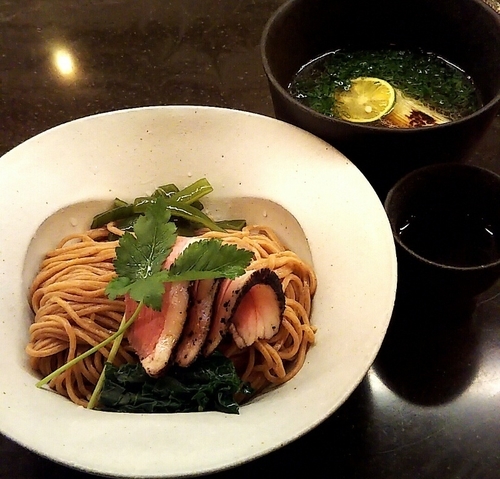 「挽きたて小麦つけめん￥１０００」@MENSHOの写真