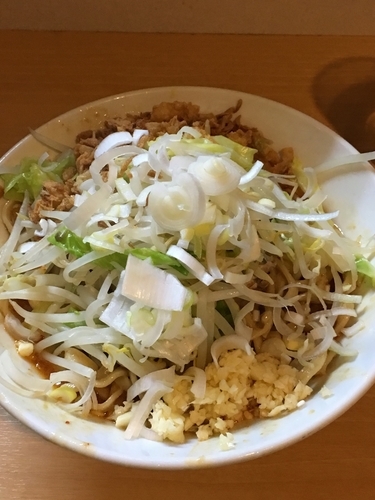 「限定みそ汁なし」@豚星。の写真