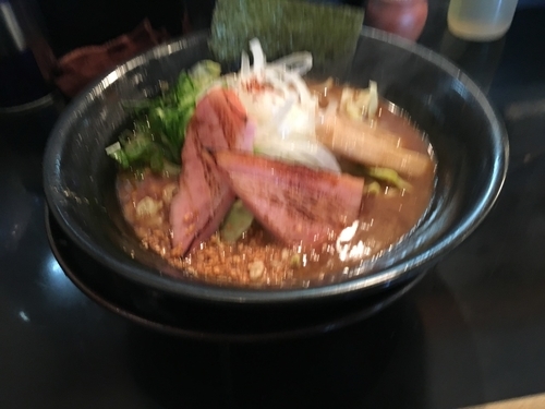 「焦がし特濃らーめん」@麺家 うえだの写真