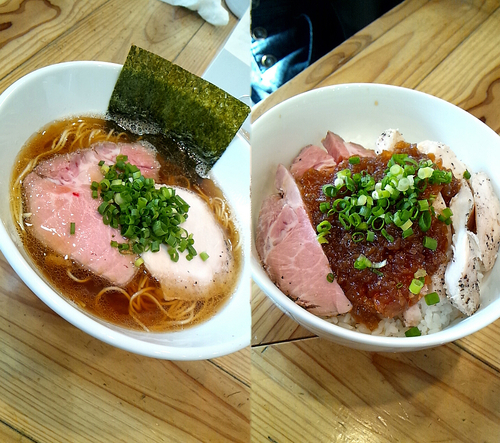 「『贅沢だしそば+肉ご飯(￥800+200)』」@DAIKUMAの写真