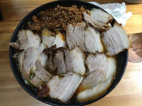 「激辛チャーシュー麺」@北大塚ラーメンの写真