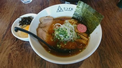 「TOKYO醤油ラーメン_780円」@noodle kitchen ミライゑの写真