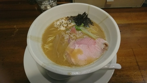 「濃厚鯛そば(醤油)_780円」@海坂屋の写真