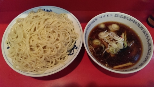 「つけそばチャーシュー入り、特盛」@大勝軒 祖師ヶ谷大蔵店の写真