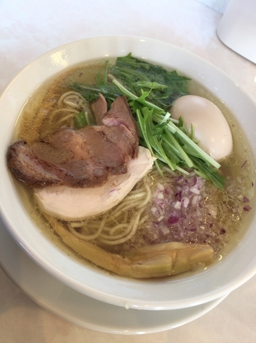 「味玉塩そば880円」@noodle kitchen KYOの写真