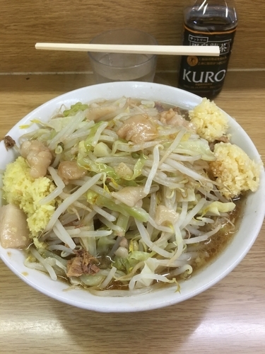 「ラーメン豚入り(850円)+ショウガ(50円)」@ラーメン二郎 栃木街道店の写真