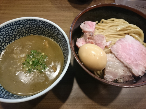 「味玉極濃煮干しつけ麺」@煮干しつけ麺 宮元の写真