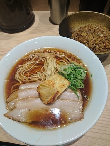 「中華そば 炒飯(小)セット980円」@鯛塩そば灯花 本店の写真