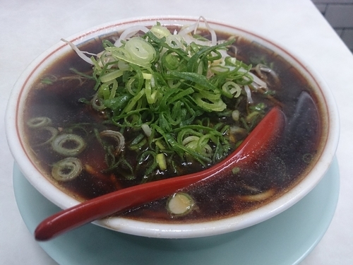 「中華そば(小)」@新福菜館 本店の写真