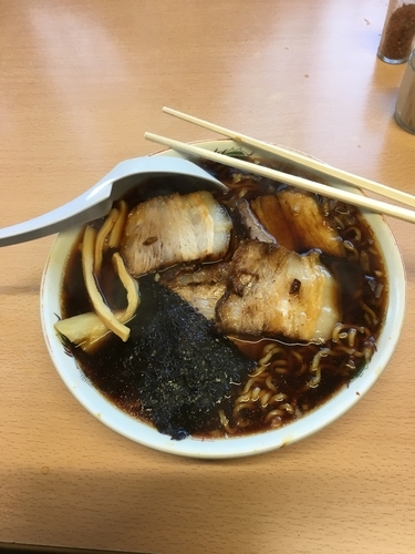 「ラーメン（700¥）」@梅乃家の写真