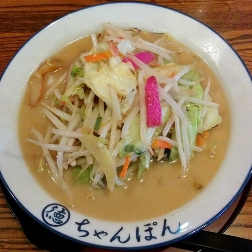 「ちゃんぽん」@ちゃんぽん 一鶴 本店の写真