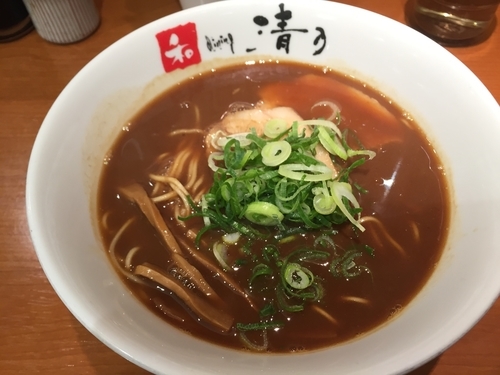 「こってり和歌山らーめん 750円」@清乃 近鉄店の写真