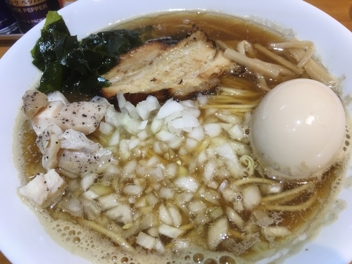 「煮干しそば」@麺ゃこもんの写真