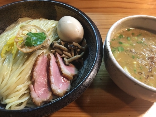 「【数量限定】鴨白湯つけ900円」@はりけんラーメン 南店の写真