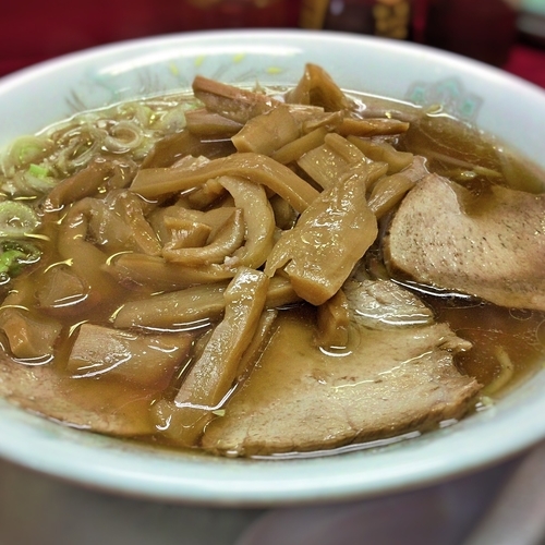 「メンマラーメン」@阿蘇の写真