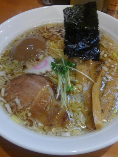 「味玉入りN'sラーメン」@中華そばN'sの写真